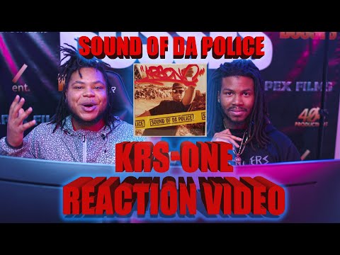 Sound of Da Police - KRS-One (Reaction Video)