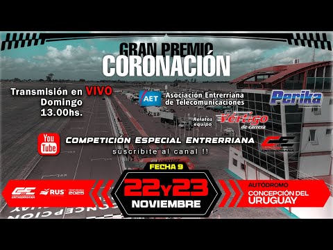 EN VIVO - Fecha 9 - CEE - Autódromo C. del Uruguay - Entre Ríos - 23/11/2025