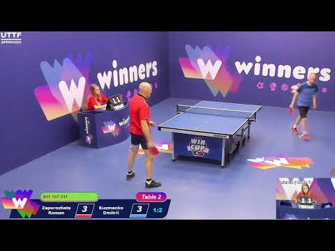 WINners CUP table 2  10.10 Zaporozhets Roman - Kuzmenko Dmitrii  20:00