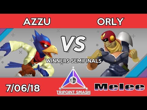 Azzu (Falco) vs ORLY (Captain Falcon) - Tripoint Smash 18 Winner's Semifinals