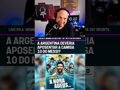 A ARGENTINA DEVERIA APOSENTAR A CAMISA 10 DO MESSI? #shorts