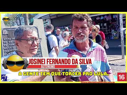 Tv Educativa Profº Mário Teruya  entrevista Josinei Fernando da Silva   no Plebiscito do fim da escala 6x1 e isenção fiscal pra quem ganha ate 5 mil reais