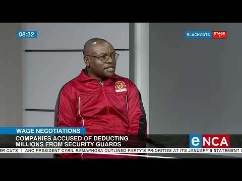 Wage Negotiations | Security guards threaten strike action