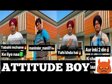 Maninder Mani 01  video ||Maninder Mani Attitude Shayari || Maninder Mani