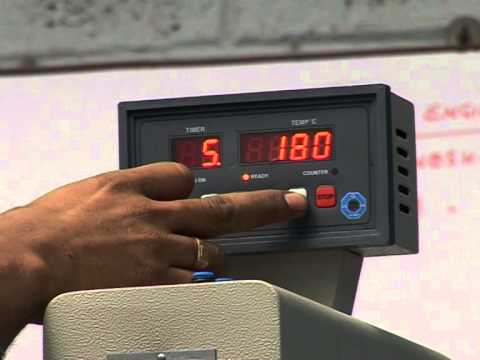 Garment Industry Label Transfer Press