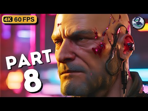 CYBERPUNK 2077 PHANTOM LIBERTY Gameplay Walkthrough | Part 8 [Full Game] PC 4K 60FPS - No Commentary