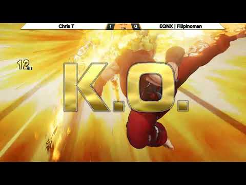 Losers Finals Chris T vs EQNX Filipinoman eFightPass x KFKF FGC Charity
