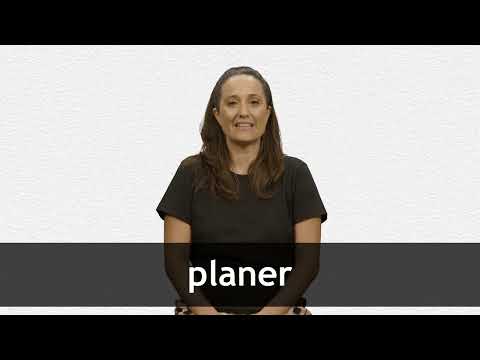 English Translation of “PLANER” | Collins French-English Dictionary