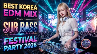 Download lagu Korea EDM Club Remix 2026 🔥 High Bass Dance Music | Newest Korean Party Mix V.25 🇰🇷🎧 mp3
