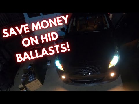 G37 HID BALLAST SWAP DIY! (Amazon Ballasts Any Good?)
