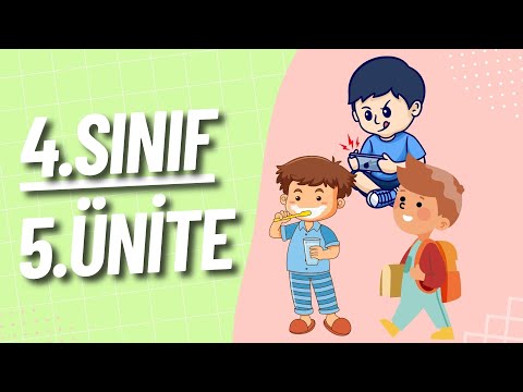 4. Sınıf İngilizce 5. Ünite Konu Anlatımı