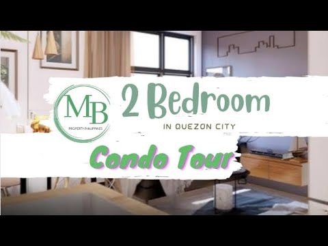 2 Bedroom Condo Tour in Quezon City #shanata #MBpropertyphilippines #Homeforliving