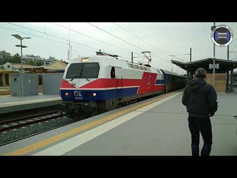 First electric InterCity in Athens