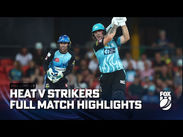 Brisbane Heat vs. Adelaide Strikers – Full Match Highlights 22/01/2024 | Fox Cricket