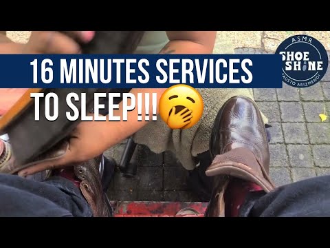 S8E84 a 16 minutes service  #ASMR #shoeshine #faustoarizmendi