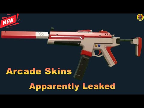 Valorant Arcade Skins Apparently Leaked | Arcade Skins | Valorant Update | @AvengerGaming71