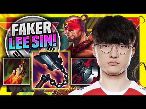 FAKER IS INSANE WITH LEE SIN! - T1 Faker Plays Lee Sin Mid vs Viego! | Season 11
