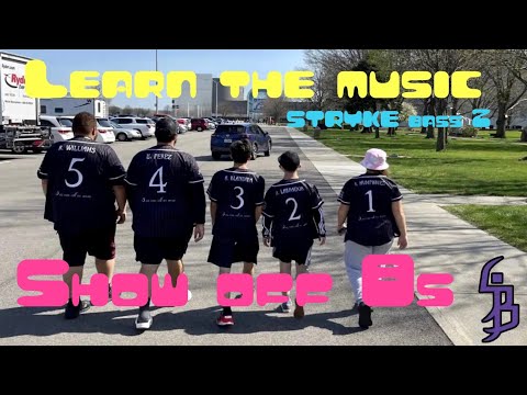 LEARN THE MUSIC | WGI 2022 - STRYKE Percussion 2 BASSLINE