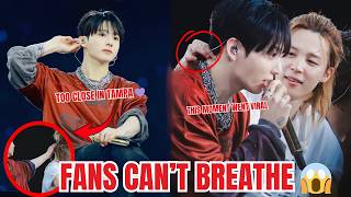 Download lagu Fans Gasped for Air! 😱 Jimin and Jungkook’s Daring Moment in Tampa No One Expected 💜 mp3