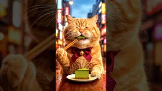 【記録更新】おデブ猫、最速完食達成🔥🐱 #shorts #猫 #食べる猫 #日本