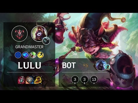 Lulu Bot vs Aphelios - EUNE Grandmaster Patch 10.5