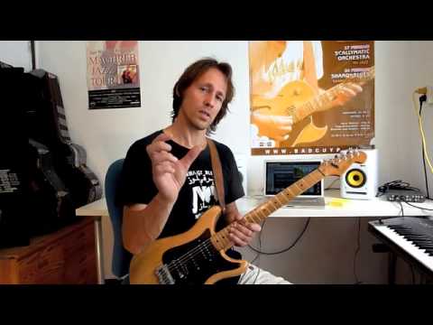 Rast Pentatonics - Desert Blues - guitar tutorial  - Quarter-Tones