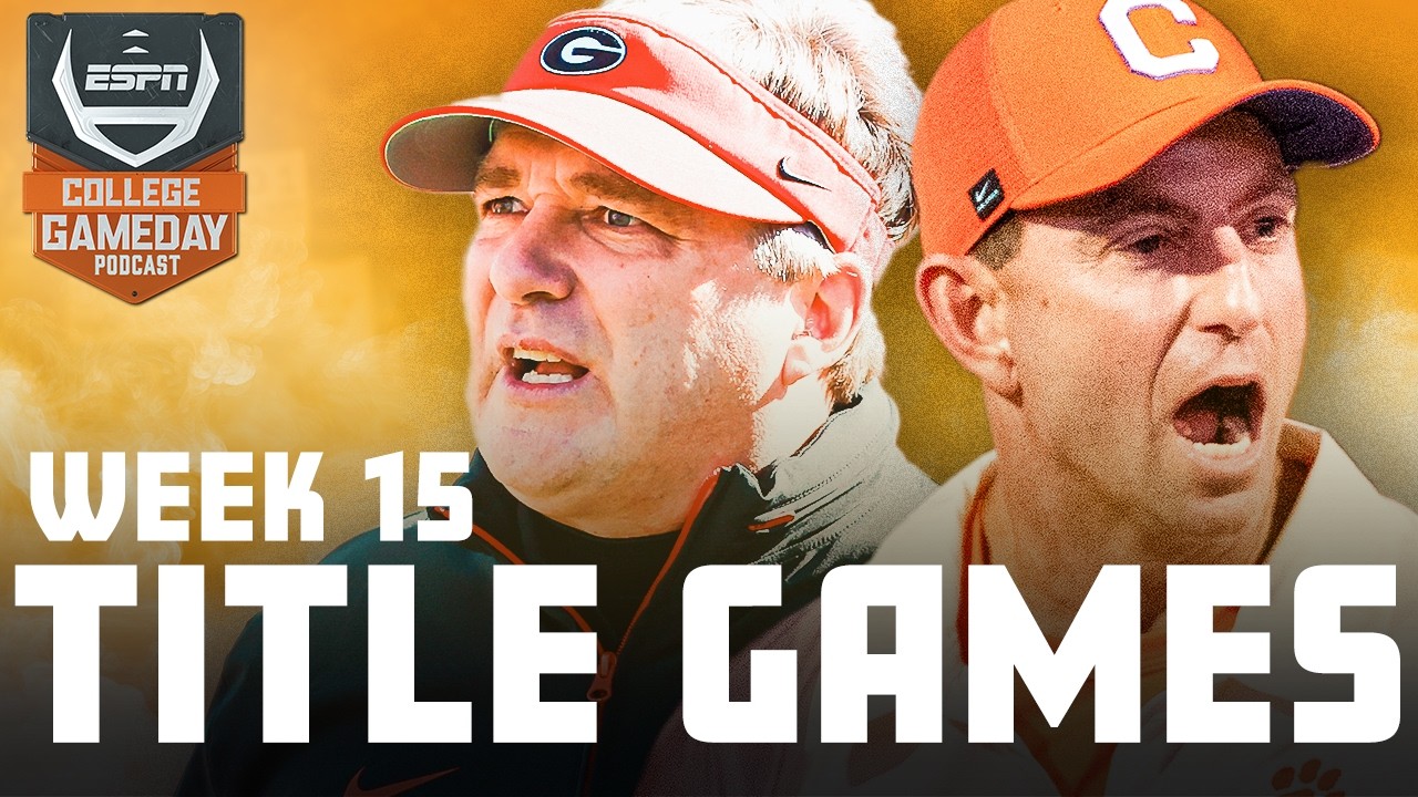 Conference Championship Weekend: HIGH STAKES Drama! | College GameDay Podcast