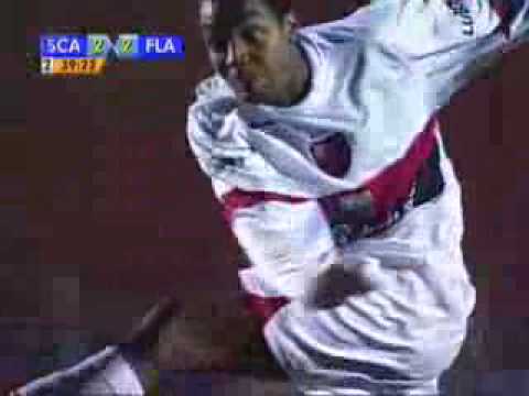 São Caetano 2 x 2 Flamengo - Segundo gol do Renato