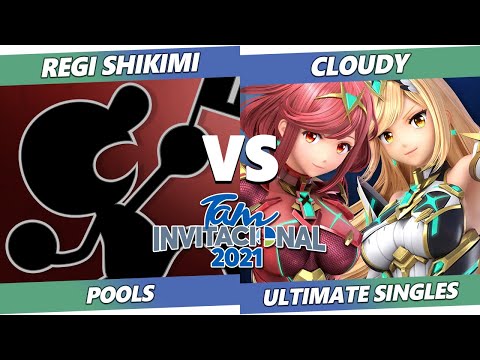 Tam Invitational 2021 - Cloudy (Pyra Mythra) Vs Regi Shikimi (Game & Watch) SSBU Ultimate Tournament
