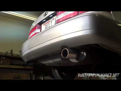 Electronically Adjustable Muffler demo Lexus ES300 1MZ