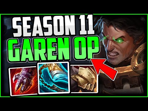 How to play Garen Top & CARRY! + Best Build/Runes | Garen Guide Season 11 League of Legends