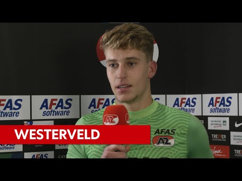 Westerveld: 'Al het gevoel dat hij nerveus was' | AZ - Angers SCO | UEFA Youth League