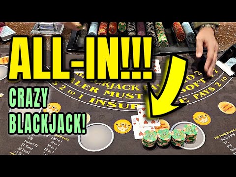 Blackjack ????‍???? CrAzY All-IN Hand!!! Great Session!