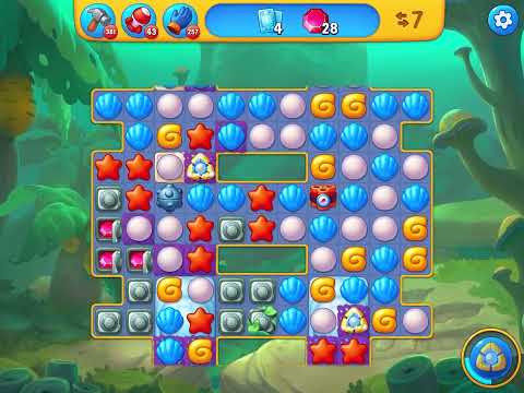 Fishdom level 6220 no boosters フィッシュダム ノーマル [Friend's]