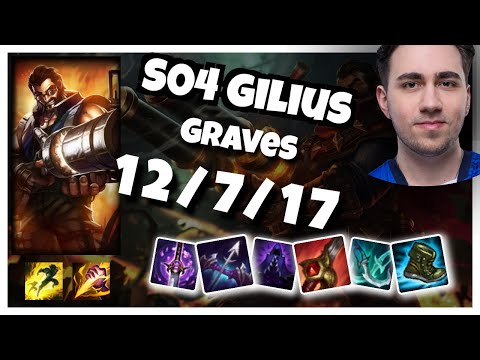 S04 Gilius Graves JUNGLE (12/7/17) vs EVELYNN Gameplay Replay - Patch 10.20