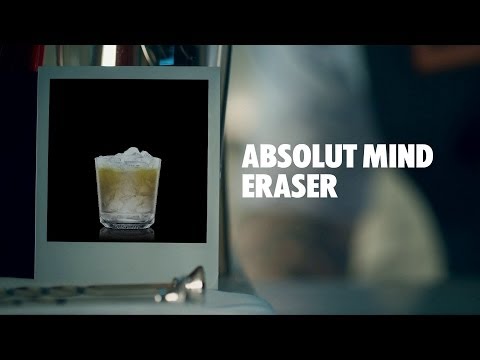 ABSOLUT MIND ERASER DRINK RECIPE - HOW TO MIX