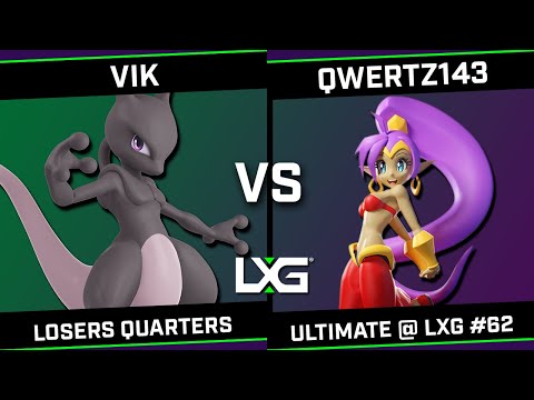 Vik (Mewtwo) vs qwertz143 (Mii Gunner) - Smash Ultimate @ LXG 62