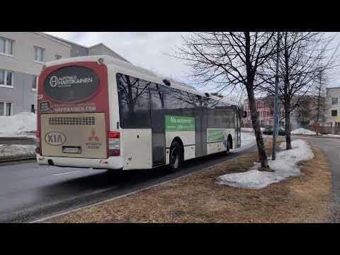 [Video] [Retired] Savo-Karjalan Linja 30 leaves from bus stop