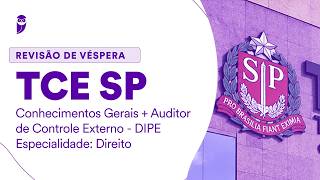 Revisão de Véspera TCE SP