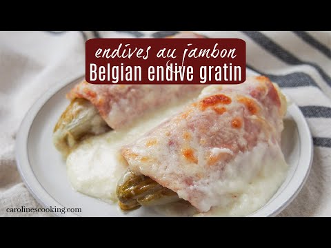 Endives au jambon - Belgian endive gratin