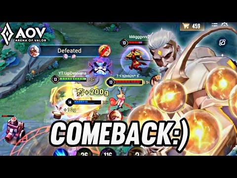GILDUR GAMEPLAY COMEBACK - ARENA OF VALOR