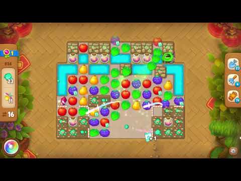 Gardenscapes 856 Level - 20 moves - NO BooSTERS