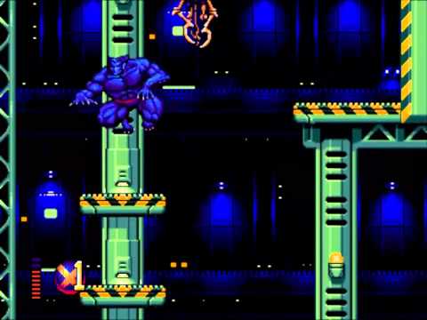 [Sega Genesis] - X-Men 2: Clone Wars - Level 2 - Sentinel Complex 1 (Beast)