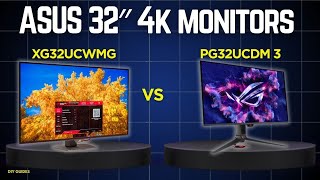 Asus XG32UCWMG Vs PG32UCDM 3: Which OLED Gaming Monitor Is Actually Better?