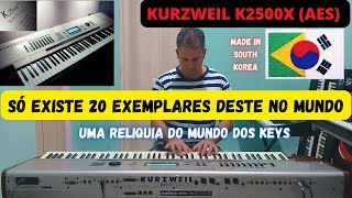 Video thumbnail for KURZWEIL K2500X AES (AUDIO ELITE SYSTEM) ANO : 1999 (MUITO RARO) by TIAGO MALLEN #remake by Tiago Mallen
