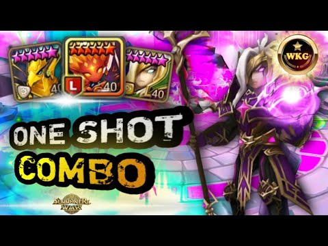 CLASSIC COMBO IN RTA WITH DUO LIGHTENING EMPEROR SUMMONERS WAR