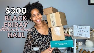 Black Friday Haul: Natural Hair Edition | Natural Hair Product Haul 2023 | Gabrielle Ishell