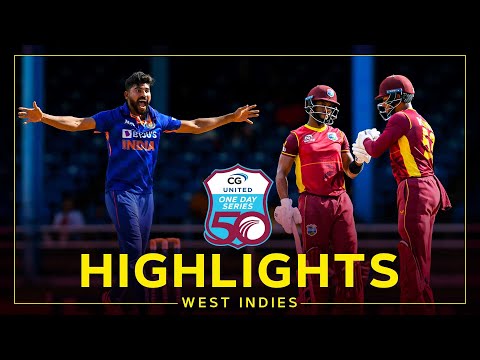 Highlights | India v West Indies | Gill & Chahal Star For Away Side | 3rd CG United ODI