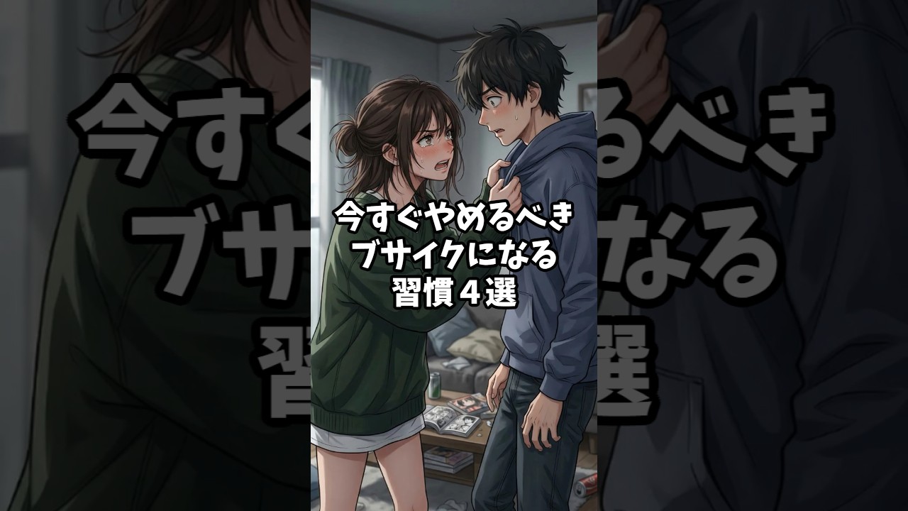 【当てはまれば逆にチャンス】ガチで今すぐやめるべきブサイクになる習慣4選#恋愛 #恋愛心理学 #恋愛あるある