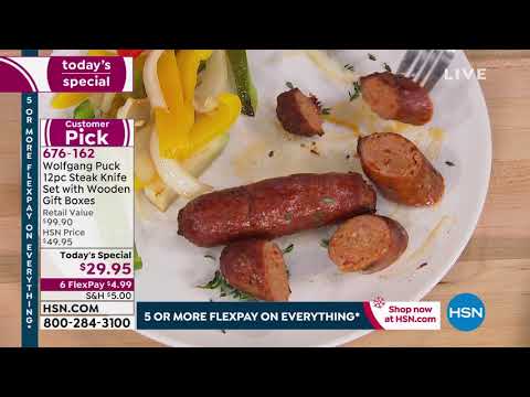 HSN | Chef Wolfgang Puck Holiday Gifts 11.25.2019 - 01 AM